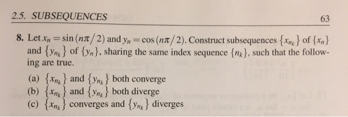 Solved let xn = sin npi/2 and un = cos nip /2 construct | Chegg.com