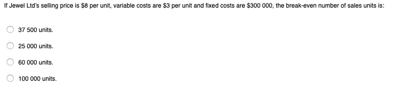 Solved A cost that changes with the level of activity is a: | Chegg.com