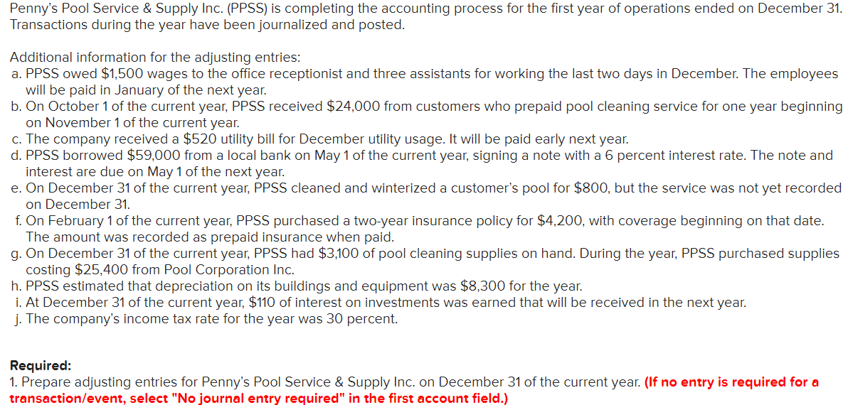 Penny's Pool Service \& Supply Inc. (PPSS) is