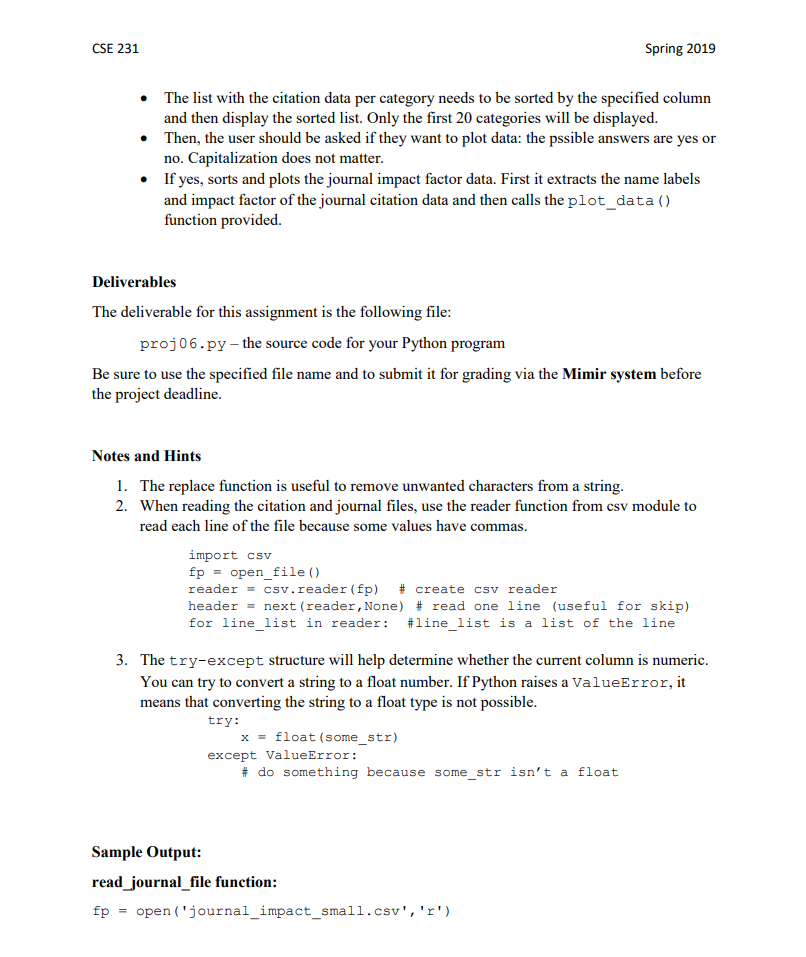 Programming Project 06 This assignment is worth 45 | Chegg.com