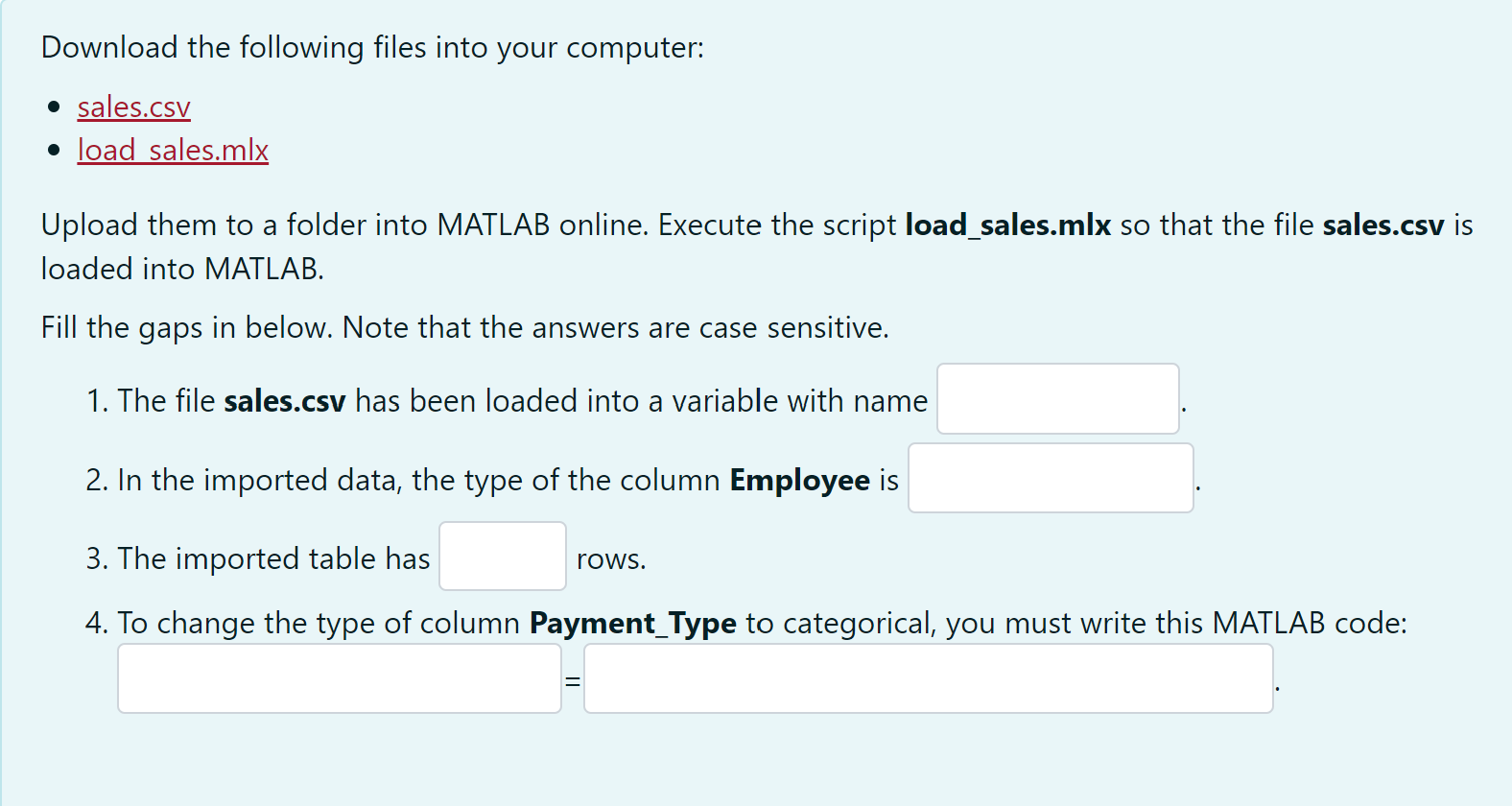 Download the following files into your computer
