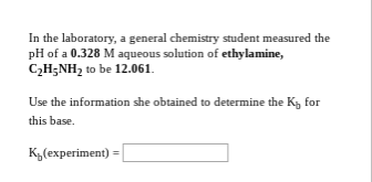 Solved In The Laboratory, A General Chemistry Student | Chegg.com