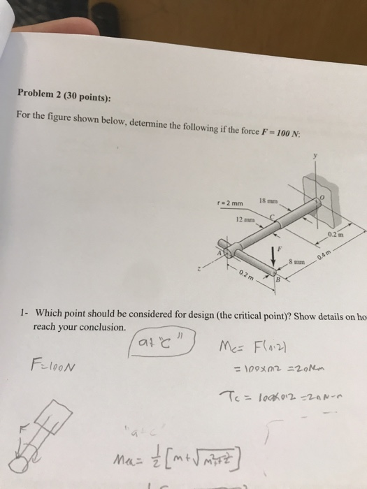 Solved Problem 2 (30 points): For the figure shown below, | Chegg.com