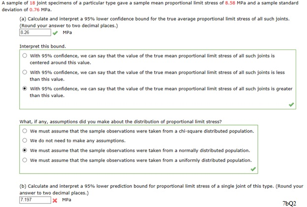 solved-a-sample-of-18-joint-specimens-of-a-particular-type-chegg