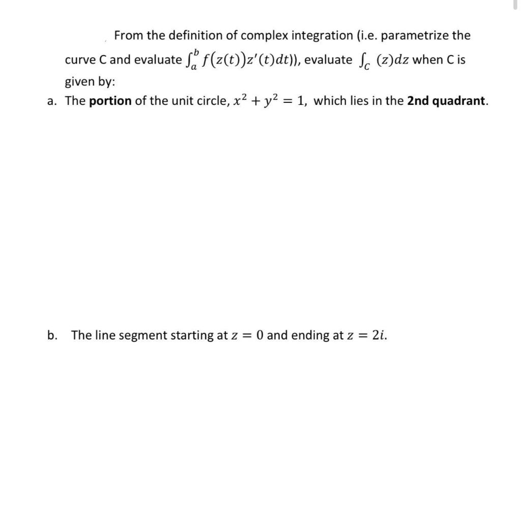 Solved Need help! This is Introduction To Complex | Chegg.com | Chegg.com