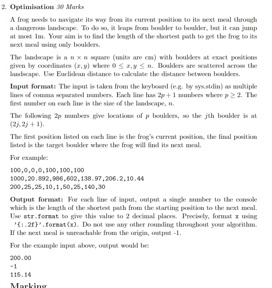 Solved python source code only! ! ! please use sys.stdin to | Chegg.com
