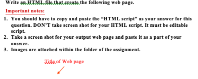 Solved Write an HTML file that create the following web | Chegg.com