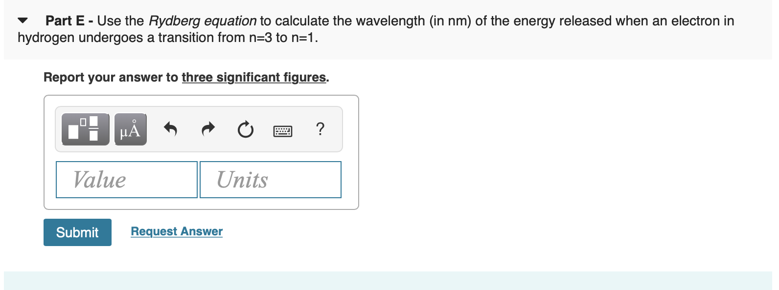 Solved Part A - Refer to the energy level diagram for | Chegg.com