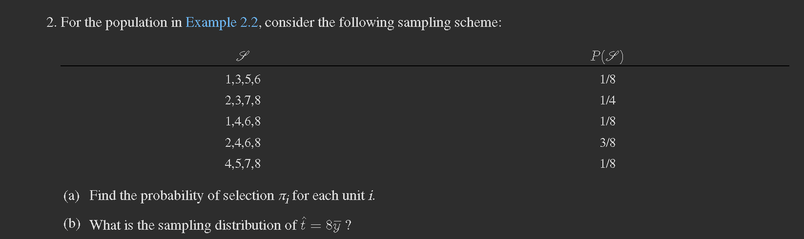 Solved 2 For The Population In Example 2 2 Consider The Chegg Com   PhpIpI0uU