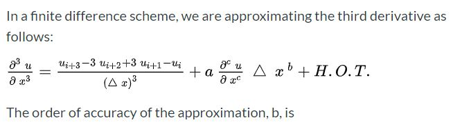 Solved In A Finite Difference Scheme, We Are Approximating | Chegg.com