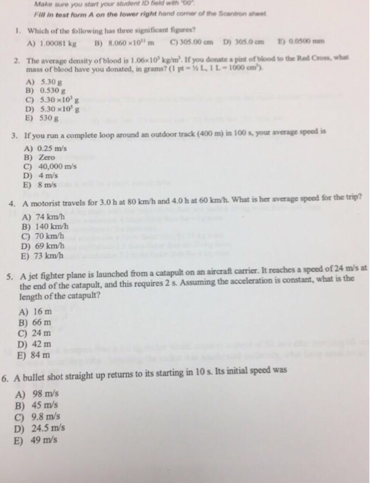 Solved Make Sure You Start Your Student ID Field With Fill Chegg
