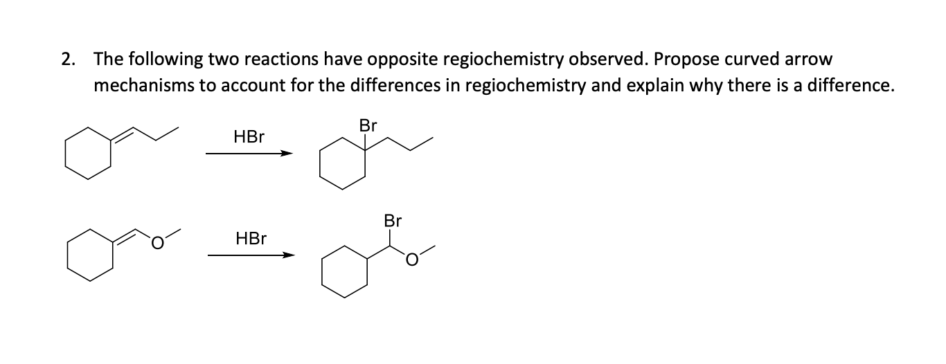 Solved 2. The following two reactions have opposite | Chegg.com