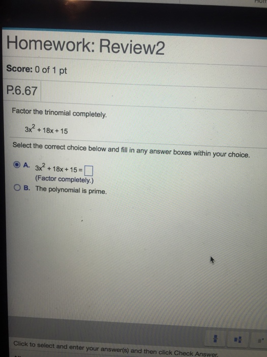 solved-factor-the-trinomial-completely-3x-2-18x-15-chegg