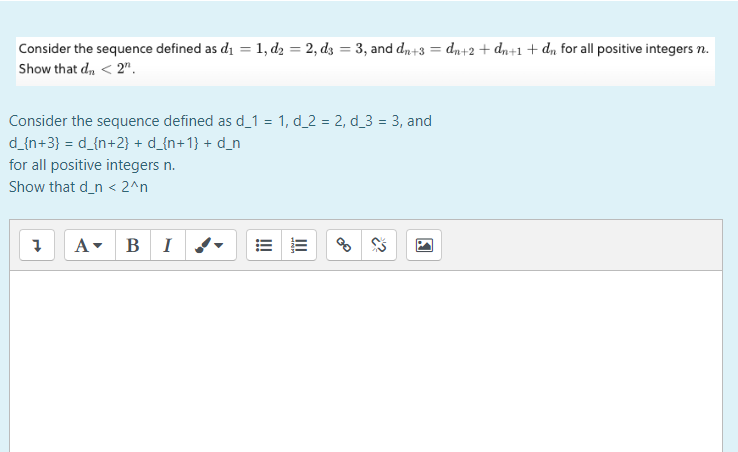 Solved Consider The Sequence Defined As Di 1 D2 2 D3 Chegg Solved Consider The Sequence Defined As Di 1 D2 2 D3 Chegg