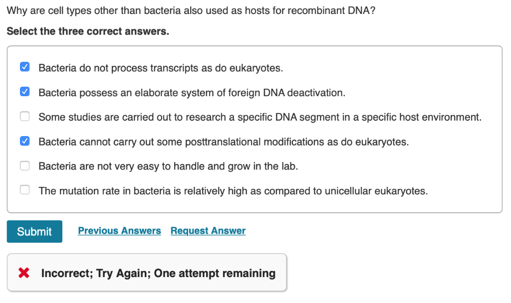Solved Why Are Cell Types Other Than Bacteria Also Used As Chegg