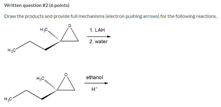 Solved Draw the products and provide full mechanisms | Chegg.com