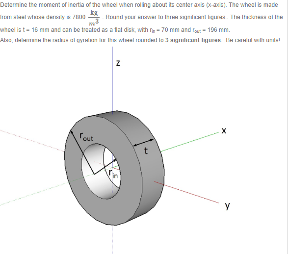 solved-determine-the-moment-of-inertia-of-the-wheel-when-chegg