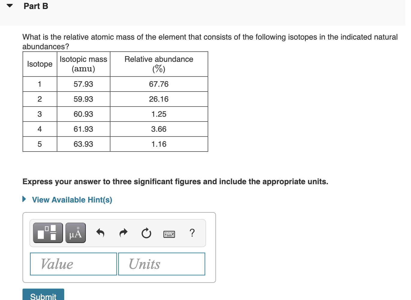 solved-what-is-the-relative-atomic-mass-of-a-hypothetical-chegg