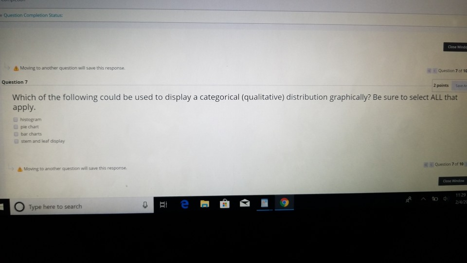 Solved Question Completion Status: Close Winda Moving to | Chegg.com