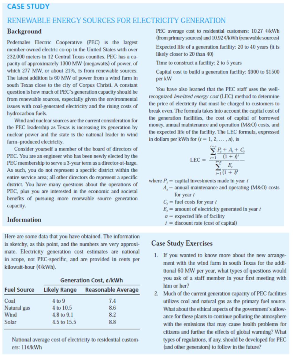 case study on renewable energy sector