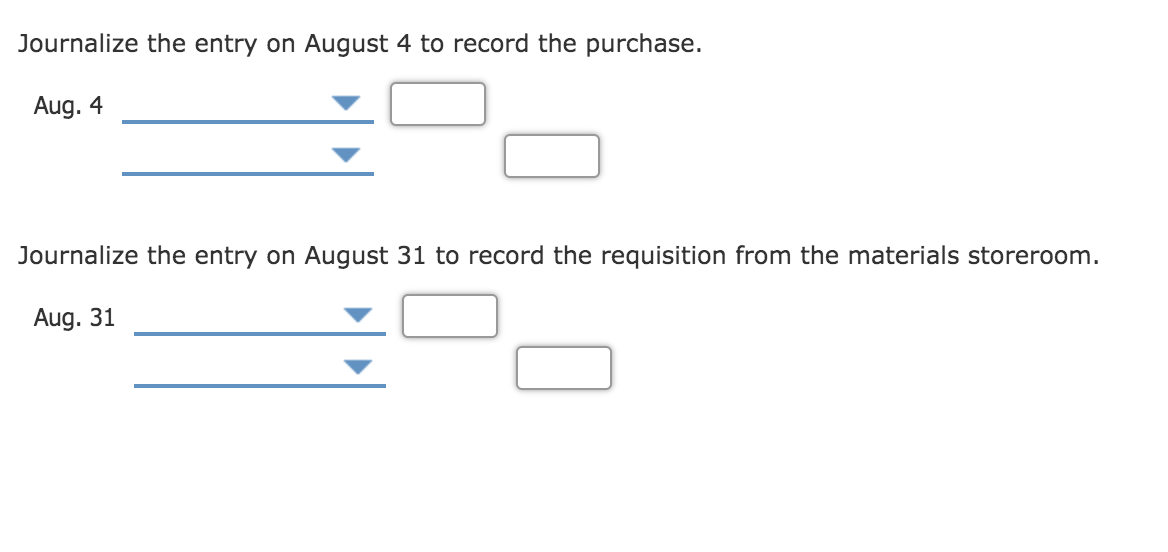 Solved On August 4, Hatch Company purchased on account 810