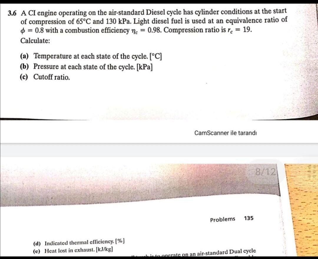 Solved 21- The following is an C.I engine a) diesel engine