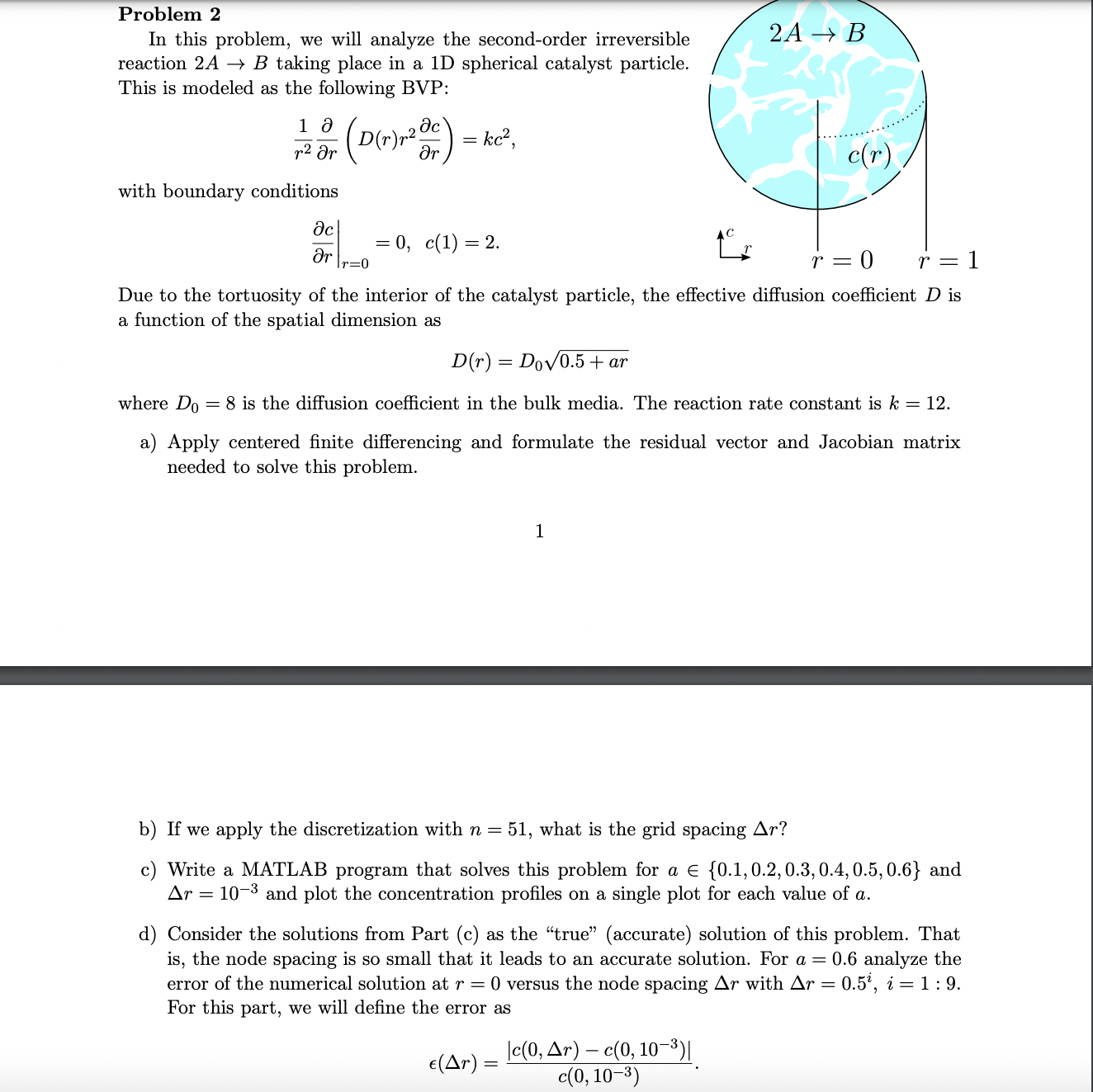 Solved Problem 2 In this problem, we will analyze the | Chegg.com