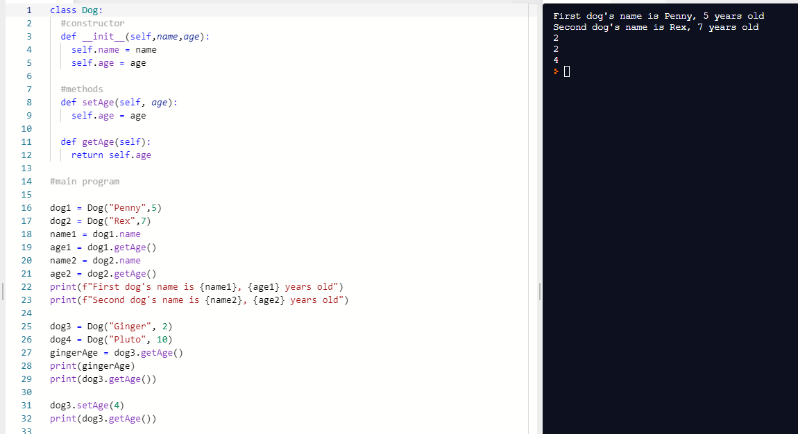 Solved Create an OO class called 