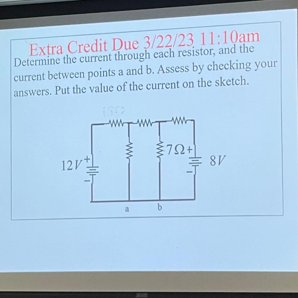 Solved Extra Credit Due 3/22/23 11:10am Determine the | Chegg.com