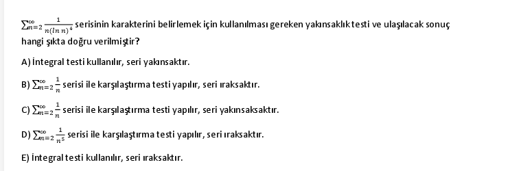 Solved This question is in Turkish , I can't translate its | Chegg.com
