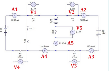 Solved When the circuit is closed in the switch (SW1), in | Chegg.com