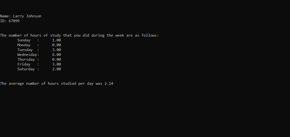 Solved Need help creating C# program that will record the | Chegg.com