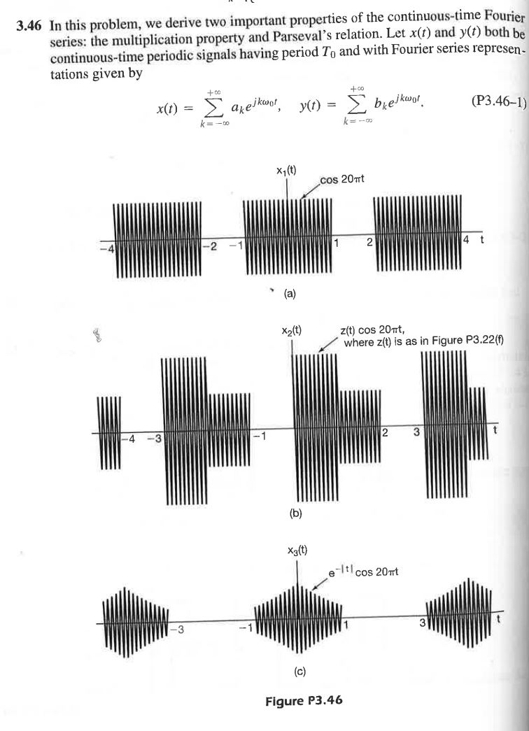 Solved 3.46 In this problem, we derive two important | Chegg.com