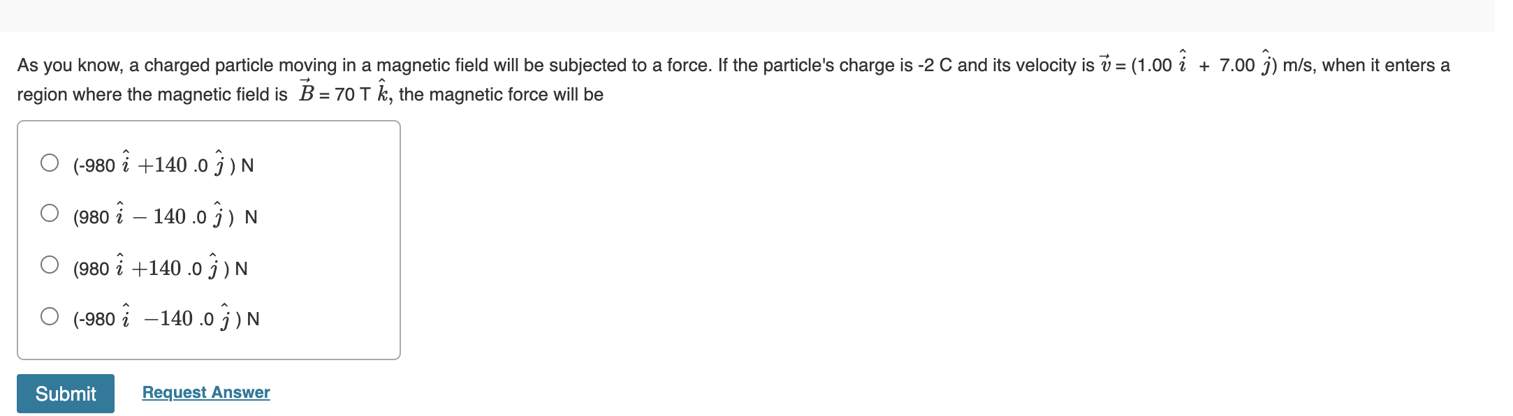 Solved As you know, a charged particle moving in a magnetic | Chegg.com