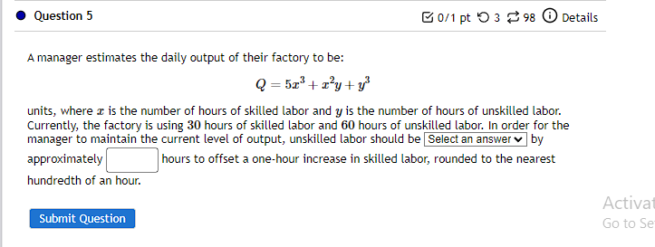Solved A manager estimates the daily output of their factory | Chegg.com