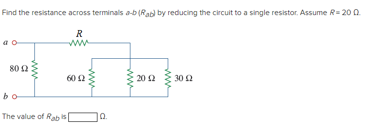 Solved All Resistors (R) In The Given Figure Are 20Ω Each. | Chegg.com