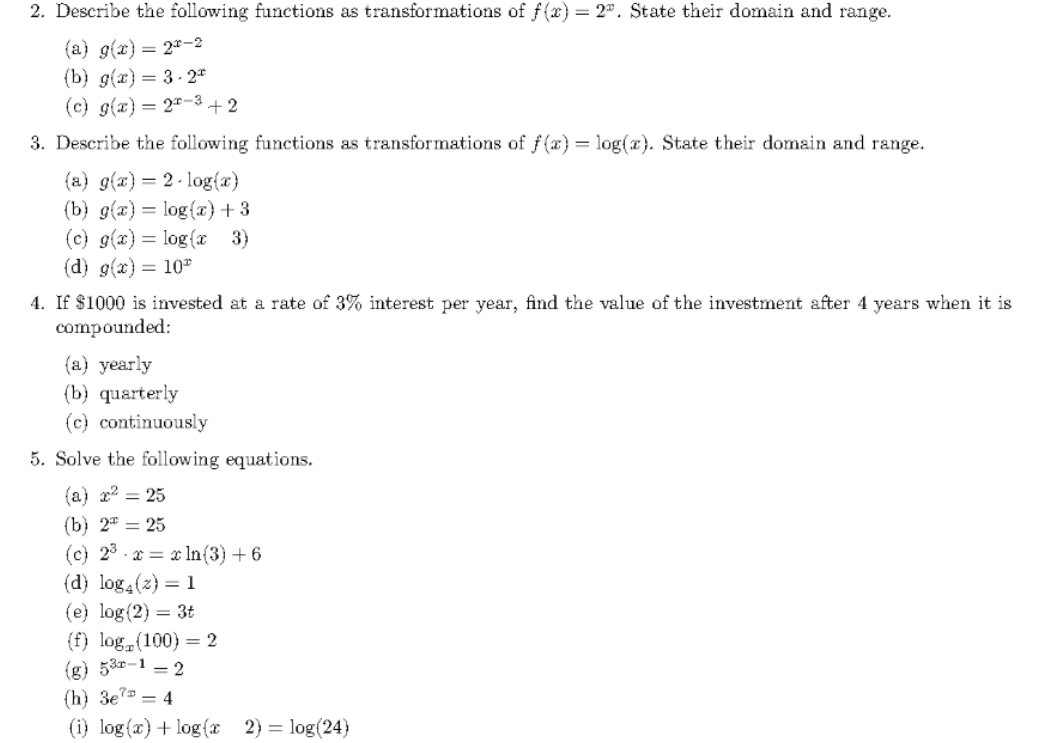 Solved I need all questions answered this is my last | Chegg.com