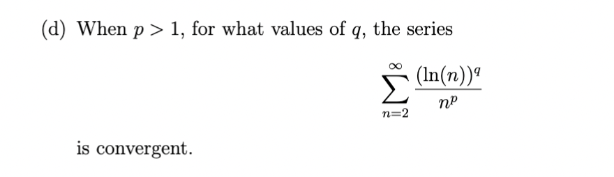 Solved Question 2. Let \\( p \\geq 1 \\) and \\( q \\) be | Chegg.com