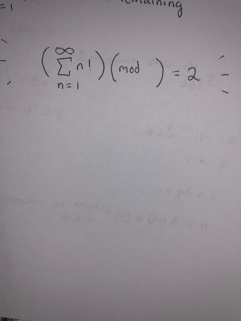 Solved I need to find the mod of this question so that there | Chegg.com