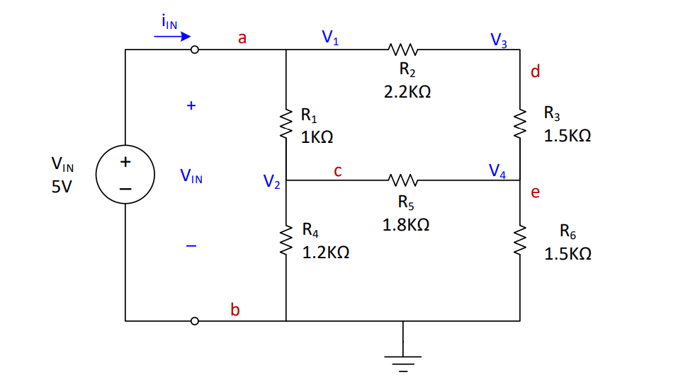 Solved For the circuit , ﻿use node voltage analysis to | Chegg.com