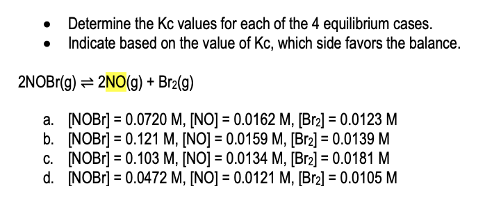 how to find value of kc