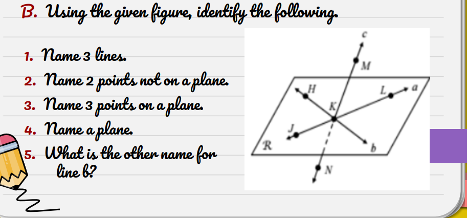 Solved B. Using The Given Figure, Identify The Following M H | Chegg.com