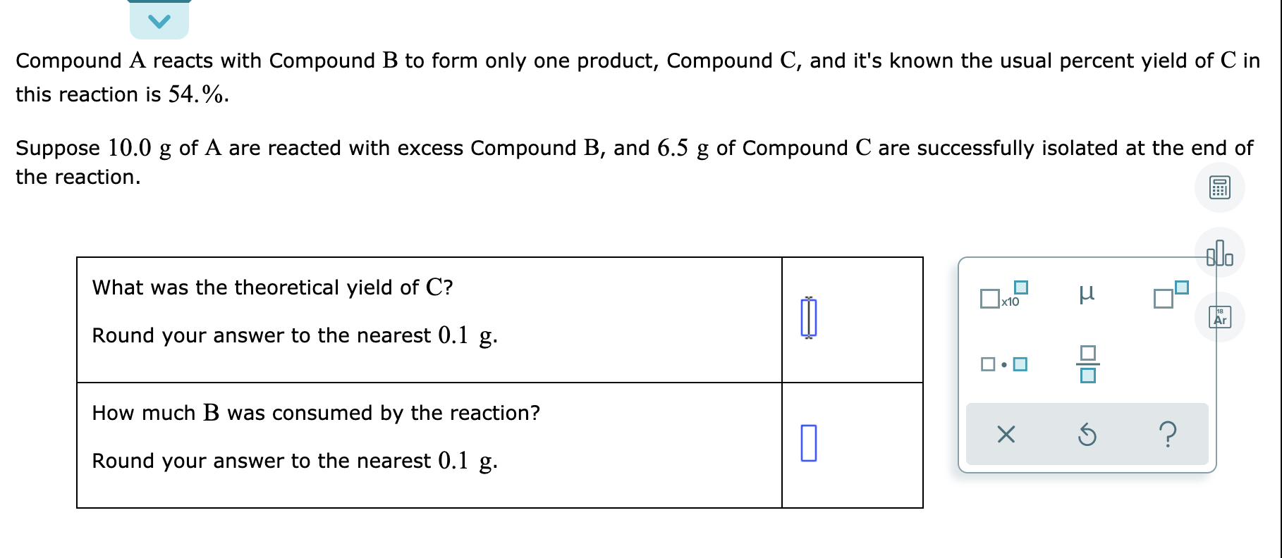 Solved Compound A Reacts With Compound B To Form Only One | Chegg.com