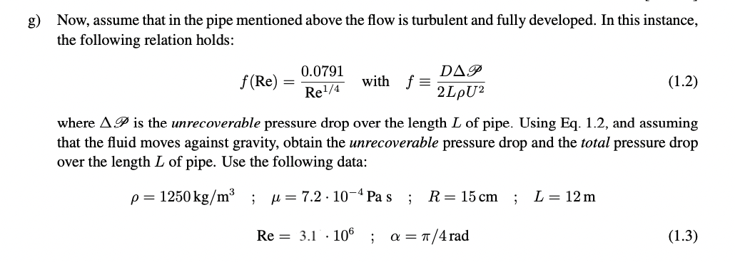 Solved Consider a cylindrical pipe of length L and diameter | Chegg.com