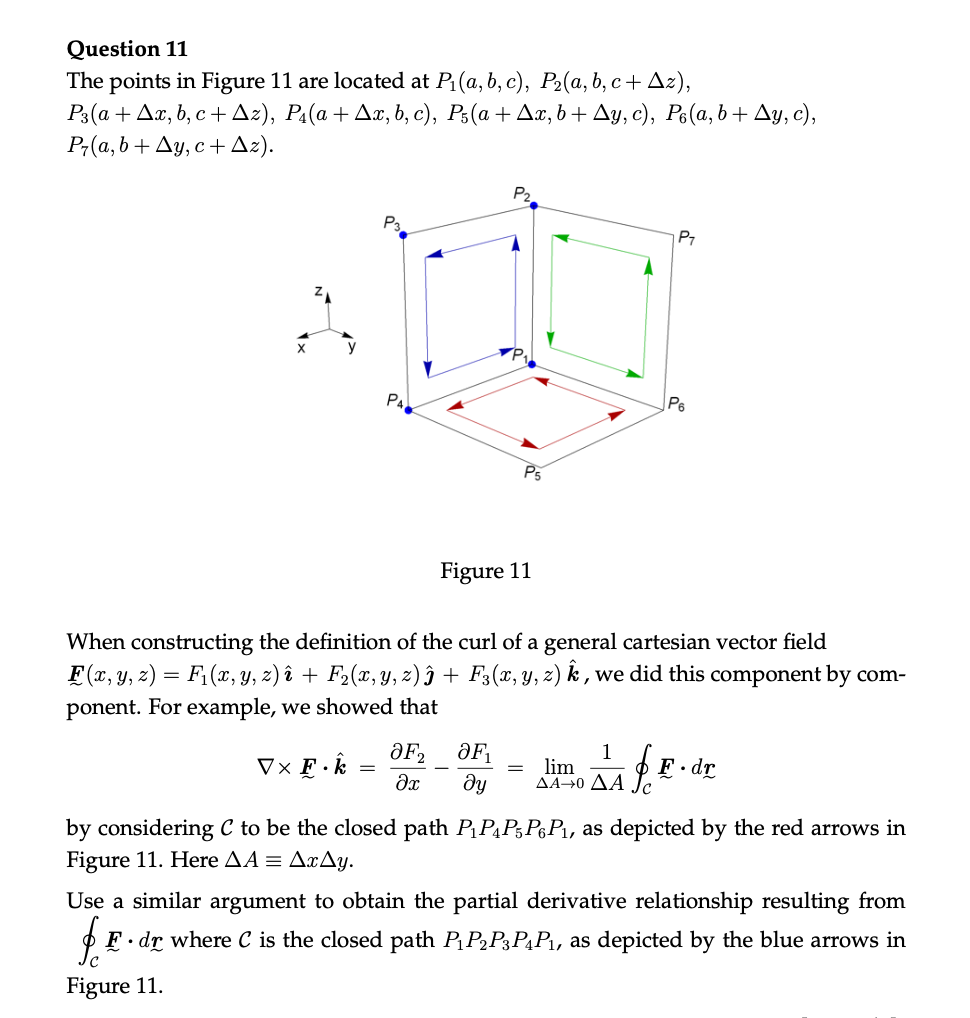 Solved Question 11 The Points In Figure 11 Are Located At Chegg Com