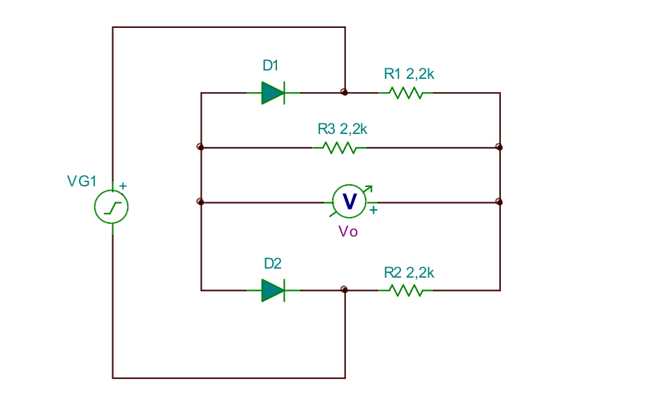 Solved The generator VG1 supplies the input voltage, with | Chegg.com