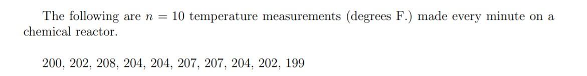 solved-the-following-are-n-10-temperature-measurements-chegg