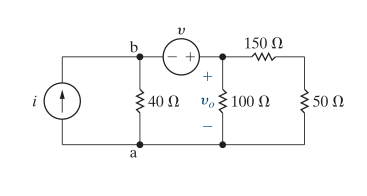 Solved Consider the circuit in (Figure 1) and takev = 16 V | Chegg.com