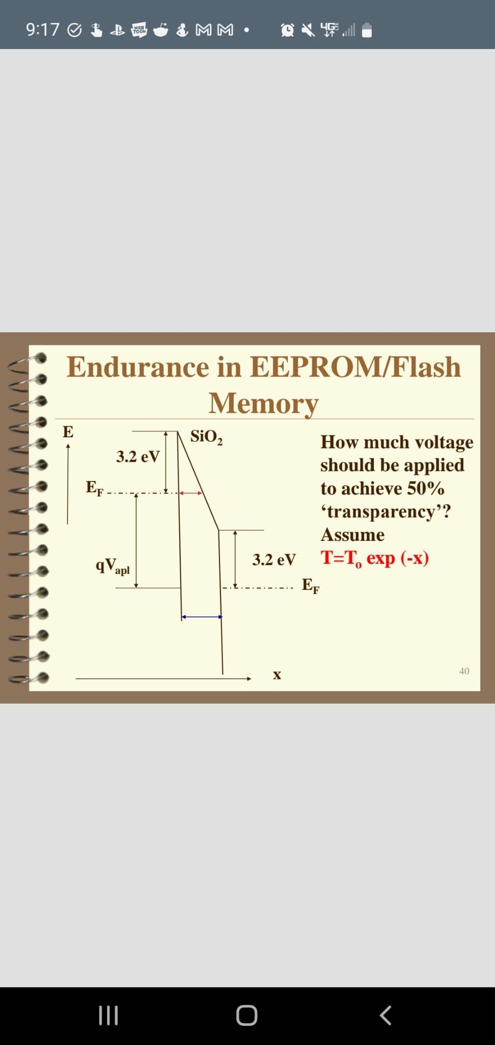 Solved 7. Estimate how many volts should be applied to