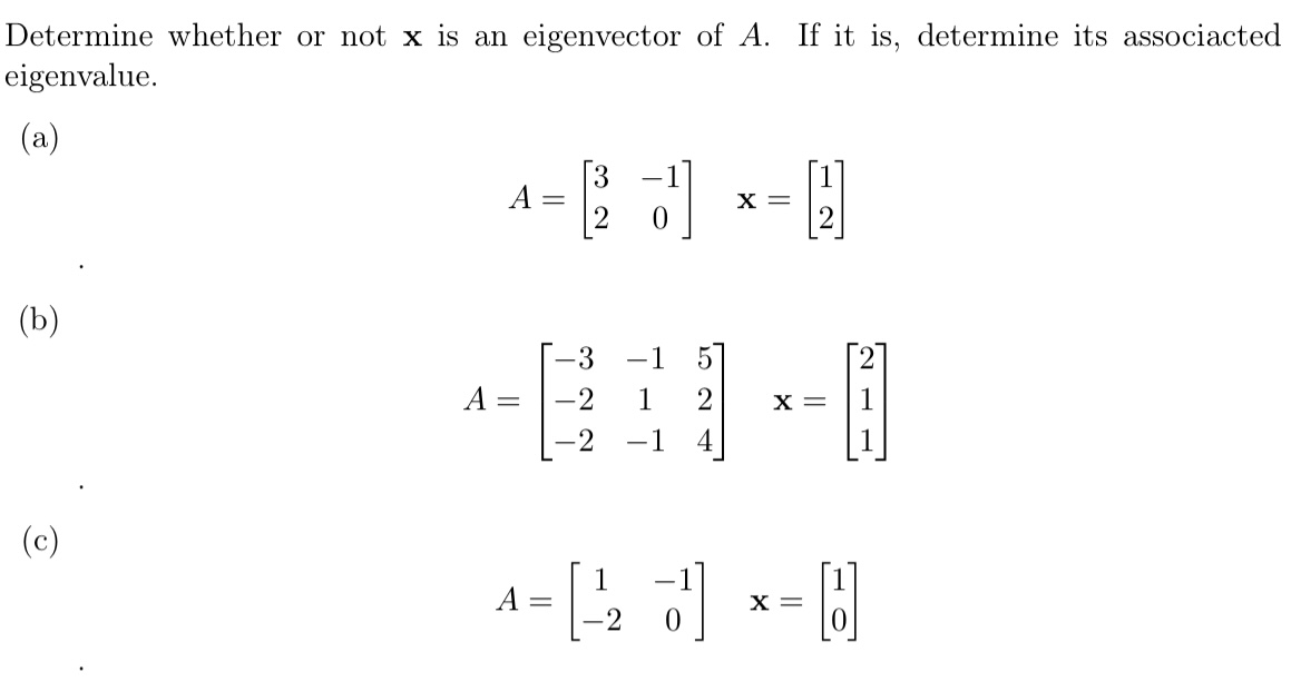 solved-determine-whether-or-not-x-is-an-eigenvector-of-a-chegg